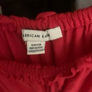 Red american eagle dress